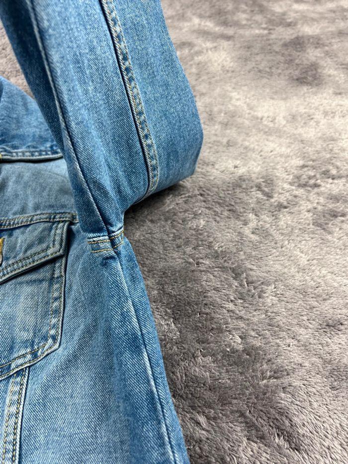 👕 Veste en Jeans vintage y2k Bleu Clair Taille XS 👕 - photo numéro 13