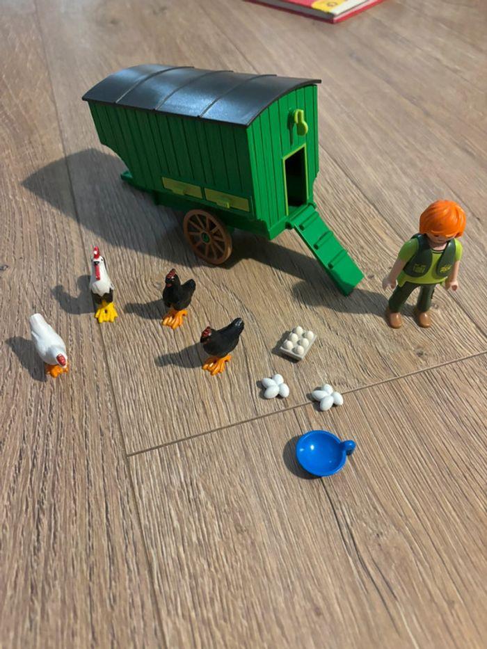 Poulailler et lapin Playmobil 70138 et 6140 - photo numéro 2