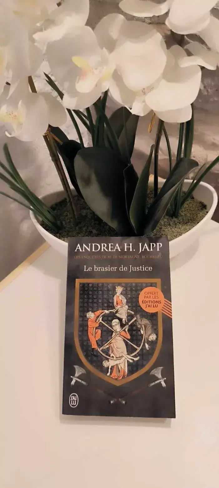 livre le brasier de justice par andrea h japp comme neuf - photo numéro 1