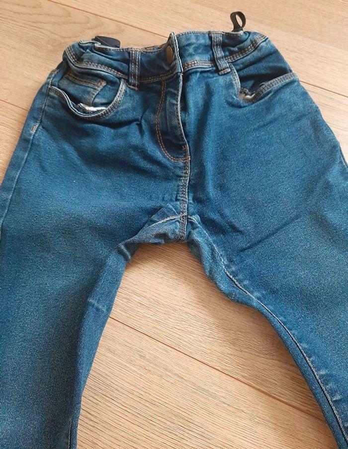 Lot pantalon Tape à l'œil bleu taille 10 ans / 140 cm - photo numéro 2