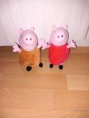 2 peluche peppa pig