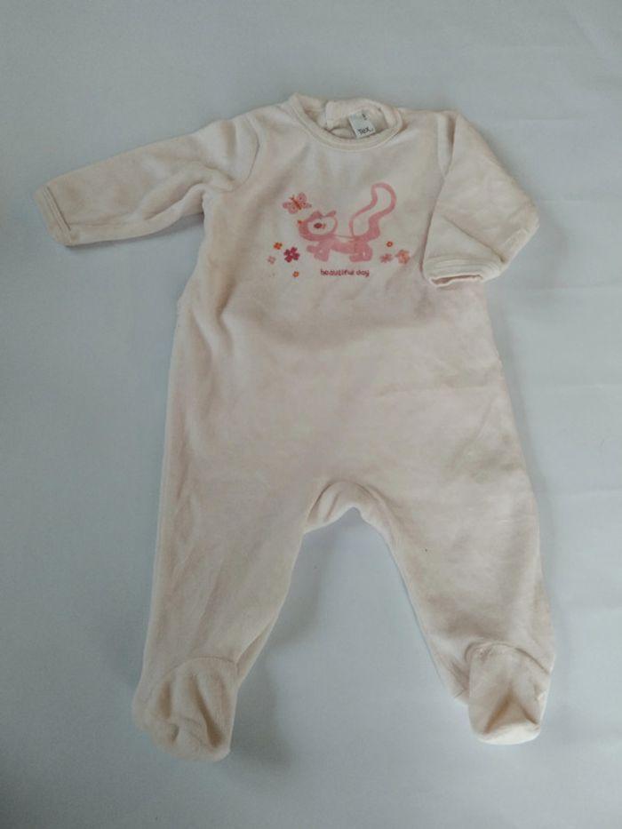 lot de 4 pyjamas 3 mois fille - 59-60cm - photo numéro 5