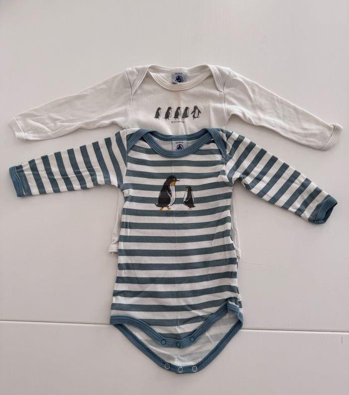 Lot de 2 bodies petit bateau - photo numéro 1