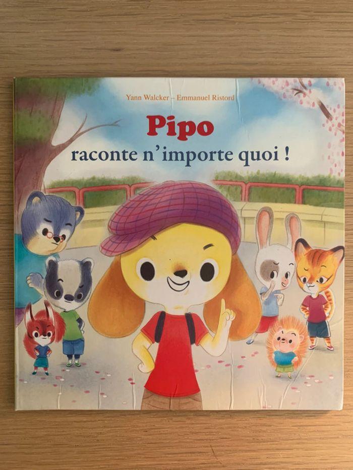 Livre Auzou « Pipo raconte n’importe quoi » - photo numéro 1