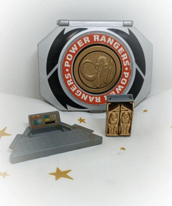 Morphin power rangers micro base playset pyramide mammouth bandai Polly mini miniature vintage - photo numéro 2