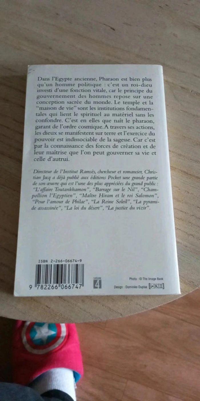 Livre Christian Jacq : la sagesse égyptienne - photo numéro 2