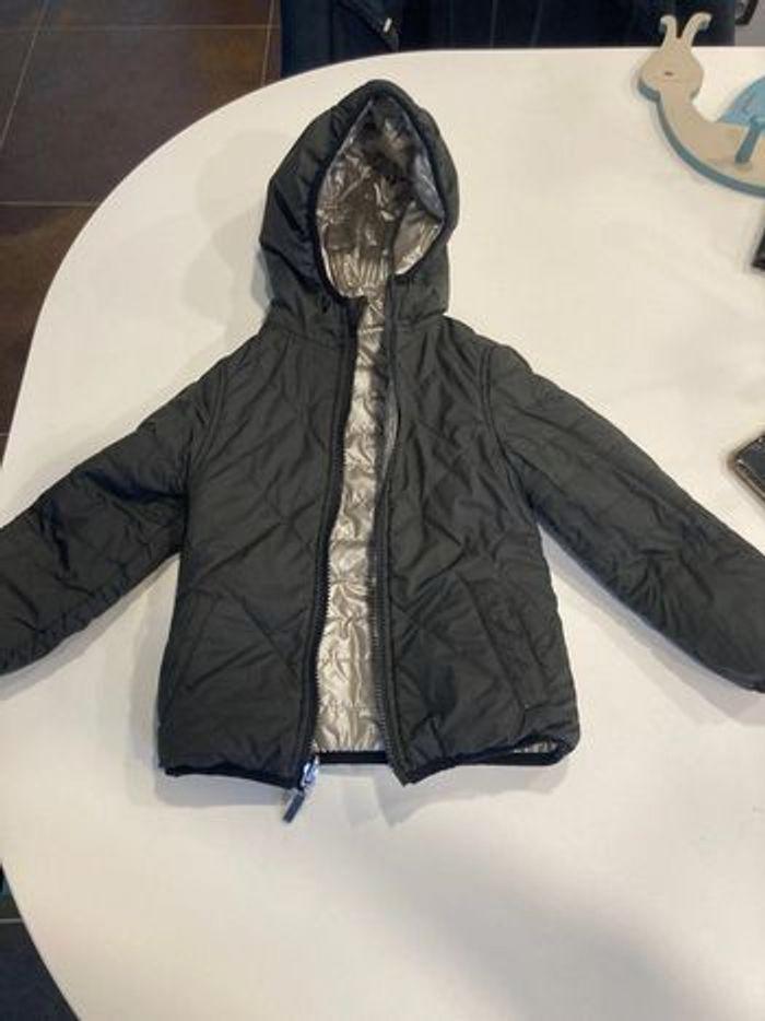 manteau à capuche réversible 2/3 ans - photo numéro 4