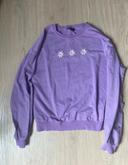 Superbe sweat fin violet Shein S excellent état