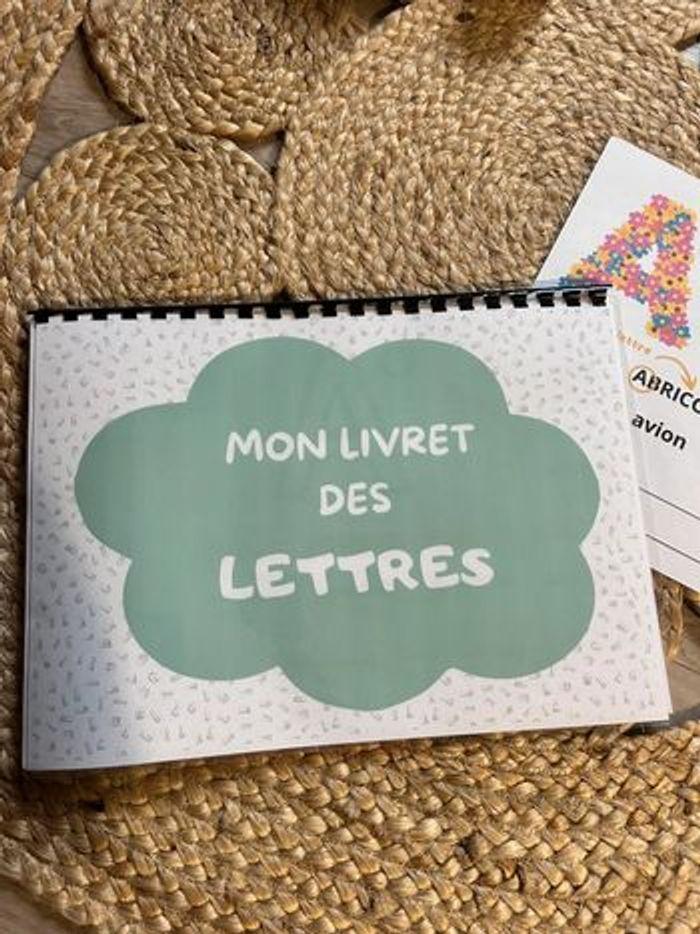 Livret des lettres montessori - photo numéro 2