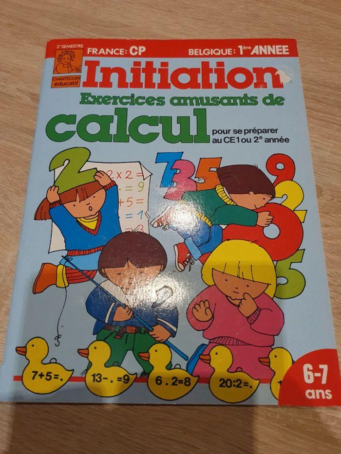 Livre initiation - exercices amusants de calcul - photo numéro 1