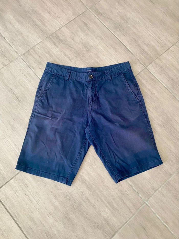 Short bleu KIABI - Homme - photo numéro 1