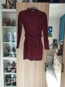 Robe pull bordeaux Tally Weijl - Taille M 38