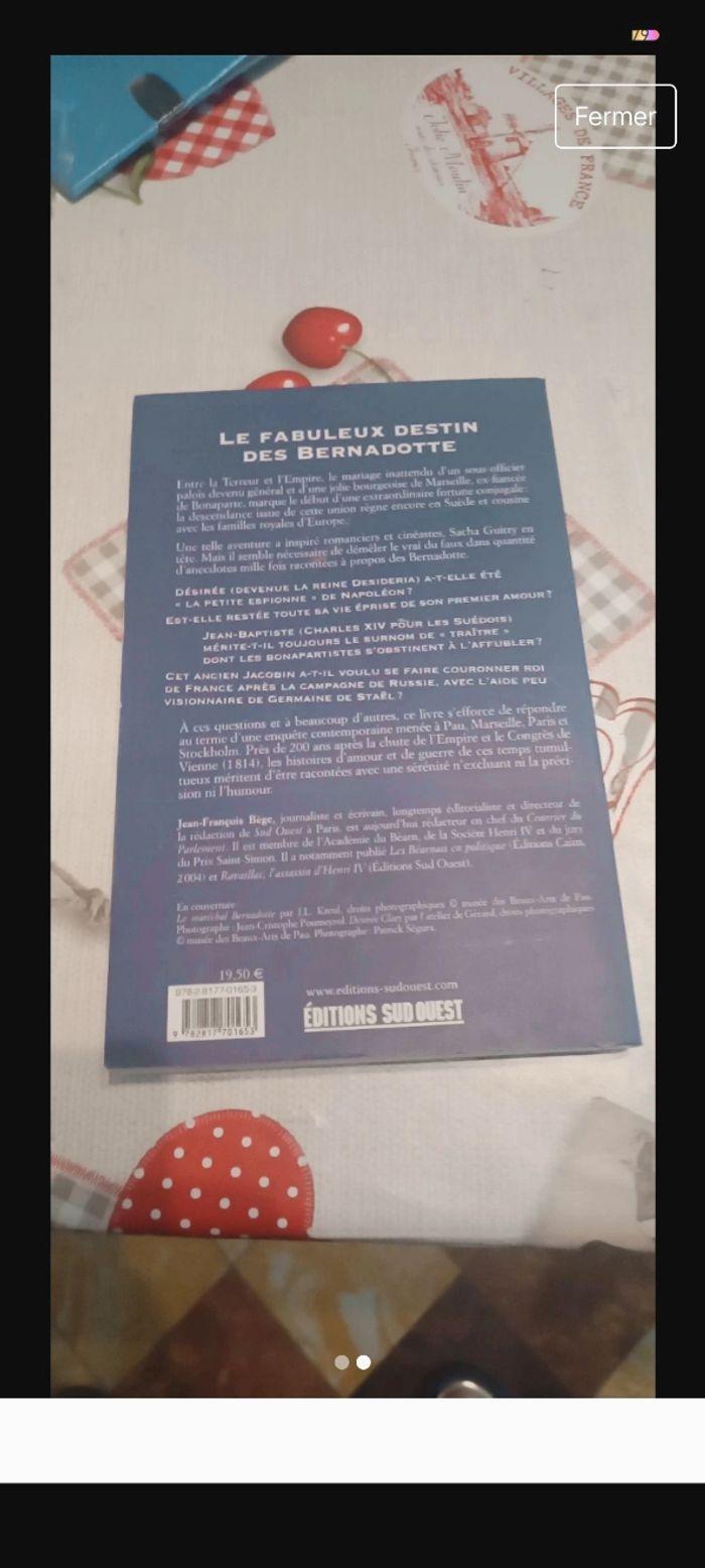 Livre le fabuleux destin des Bernadotte - photo numéro 2