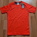 T-shirt de sport Under Armour taille L orange et gris neuf