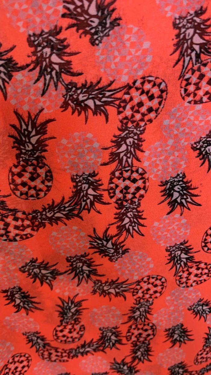 Chemise sans manches ananas femme - photo numéro 3