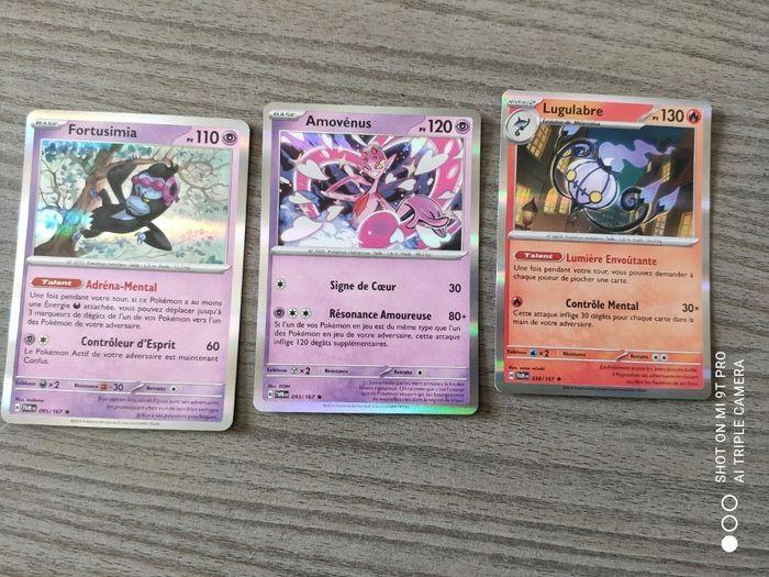 Lot 56 cartes Pokémon mascarade crépusculaire - photo numéro 1