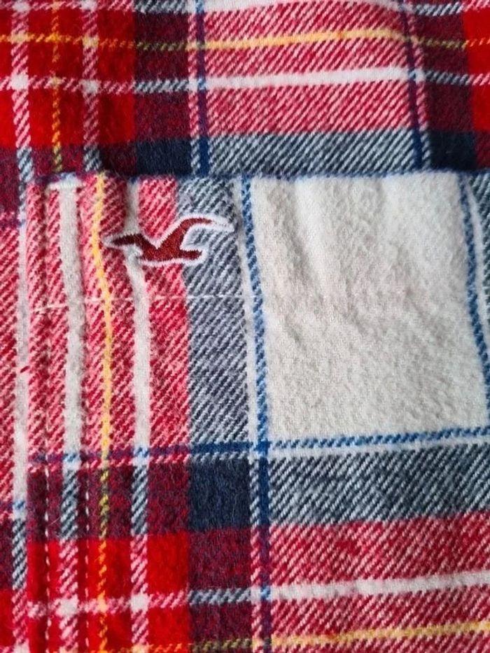 Chemise/surchemise à carreaux Hollister - photo numéro 8