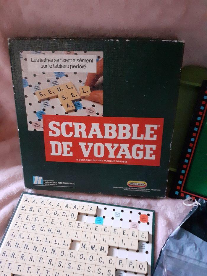 Complet scrabble de voyage vintage des années 70 - photo numéro 4