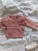 Pull vieux rose