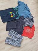 Lot de 6 vêtements 8ans/7ans