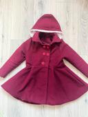 Manteau fille cousu main 3 ans