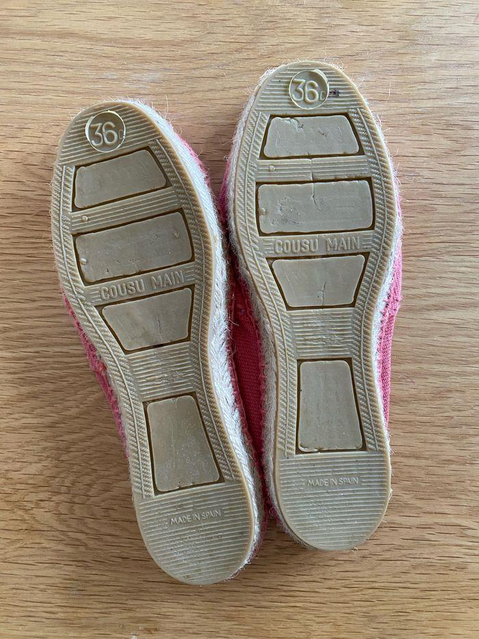 Espadrilles Pariès - 36 - rose - photo numéro 3