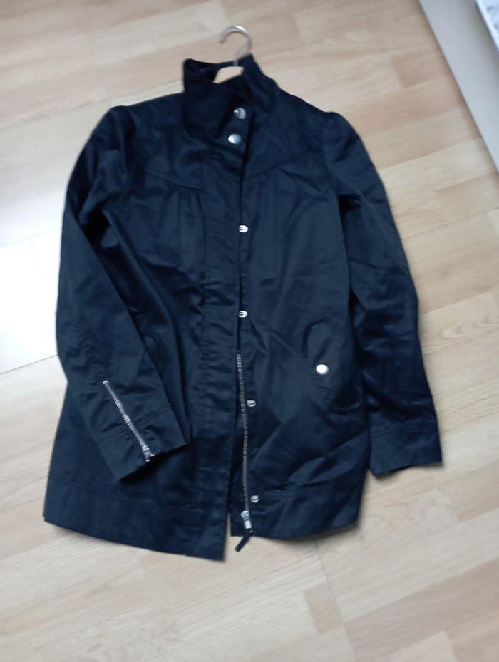 Parka fine noire femme 34 H&M - photo numéro 1