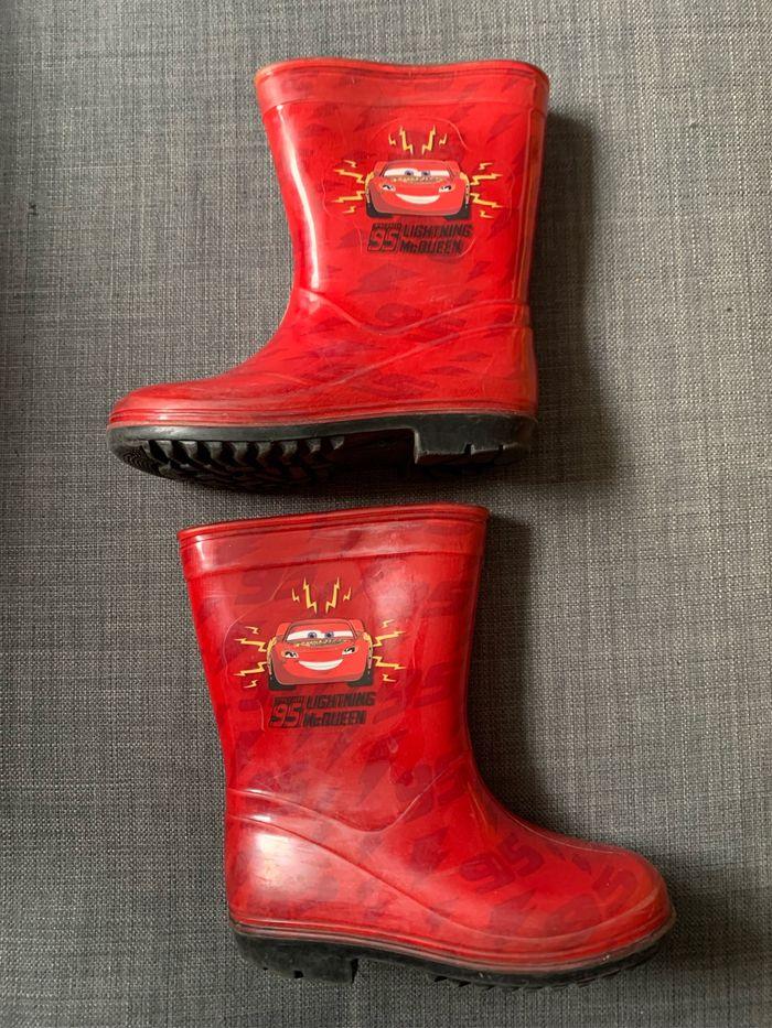 Paire de bottes cars de disney taille 26 - photo numéro 1