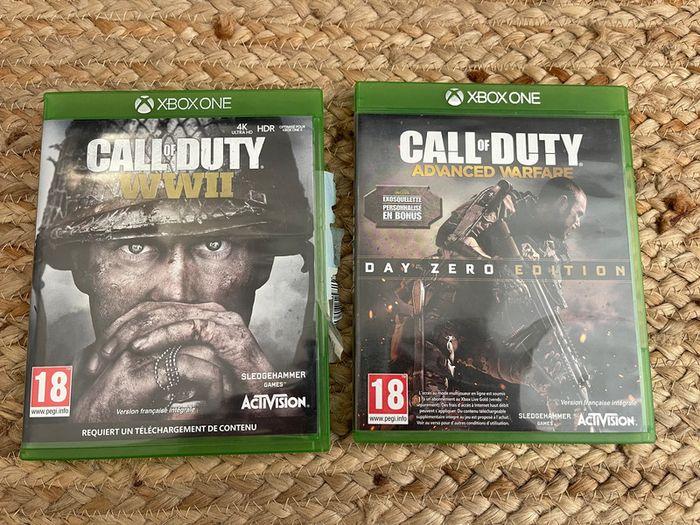 2 jeux Call of Duty - photo numéro 1