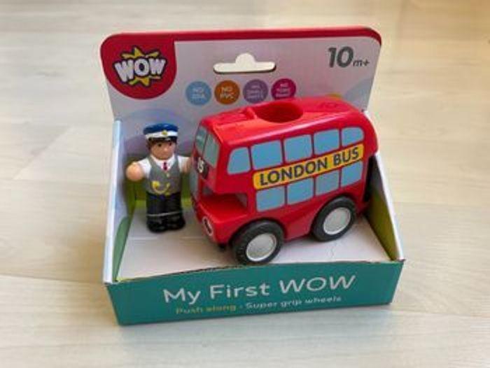 London Bus Basil + le chauffeur Scott My First Wow neufs - photo numéro 1