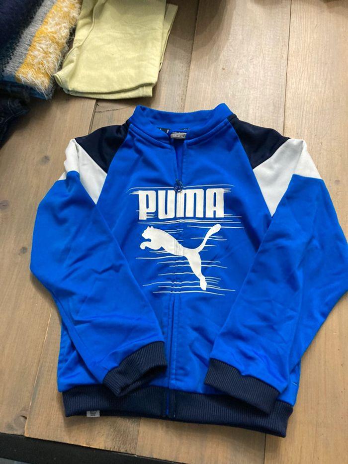 Veste enfant PUMA bleu - photo numéro 2