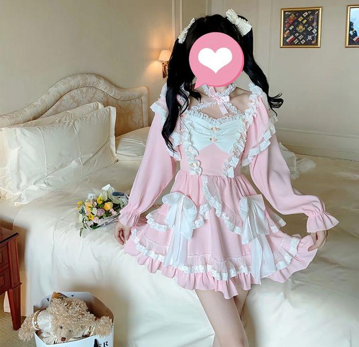 Robe Pink Princesse Barbie Lolita Cosplay Cute Kawaii - photo numéro 8