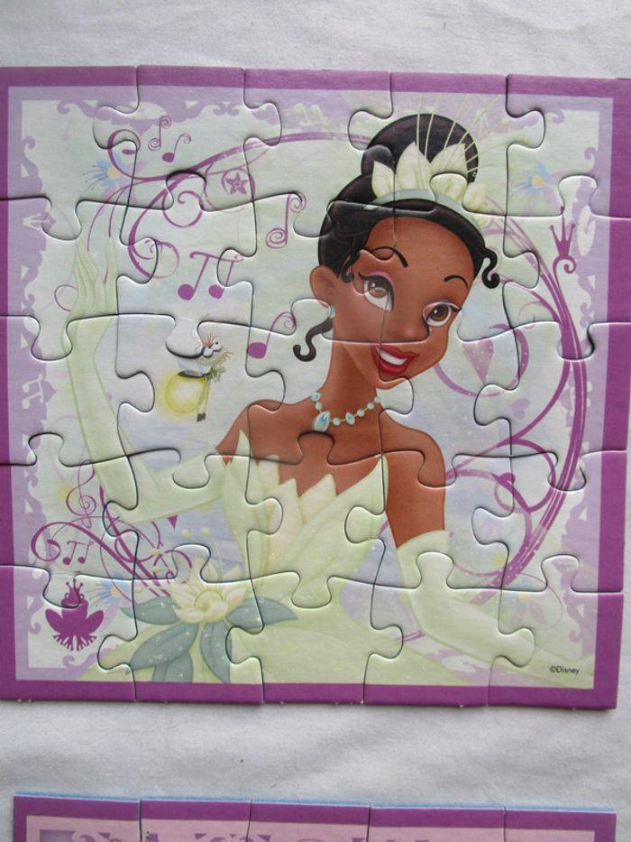 Lot de 4 puzzles princesses Disney - photo numéro 4