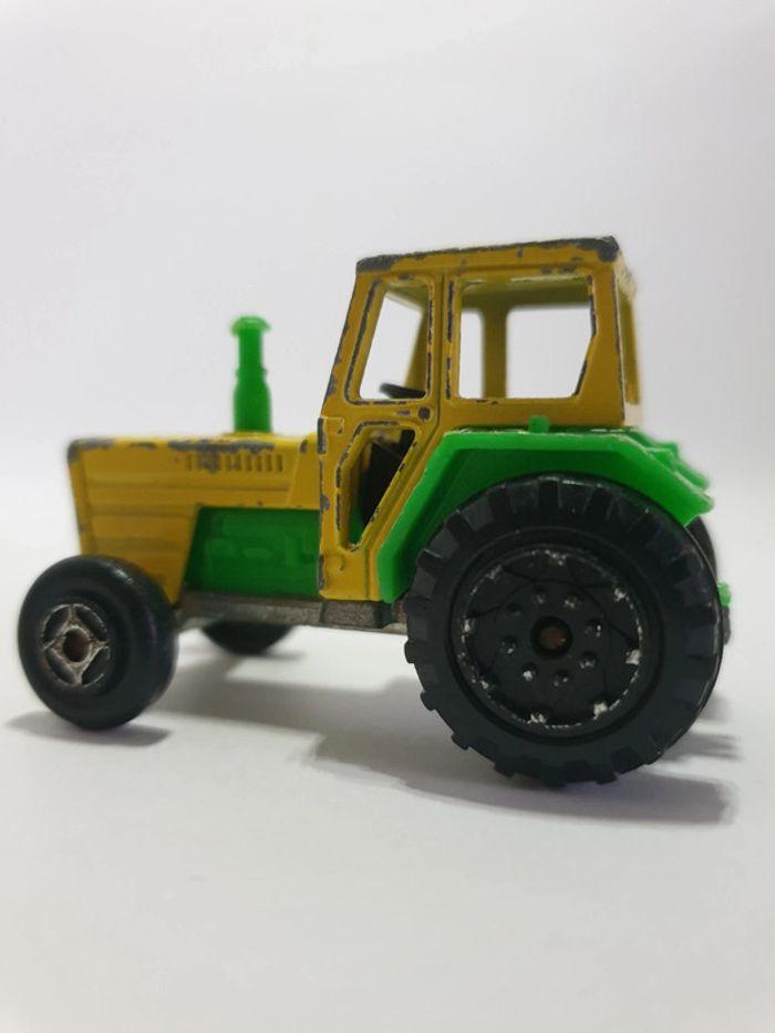 Tracteur Jaune/Vert Majorette 208 - 1/60 Made in France 🇫🇷 - photo numéro 10