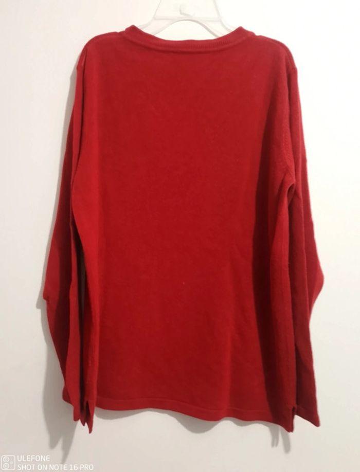 Pull rouge strass opm - photo numéro 3