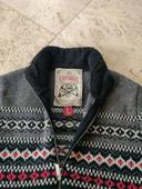 Gilet homme Kaporal vintage 80 % laine