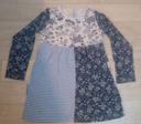 Robe fille manches longues taille 7 ans