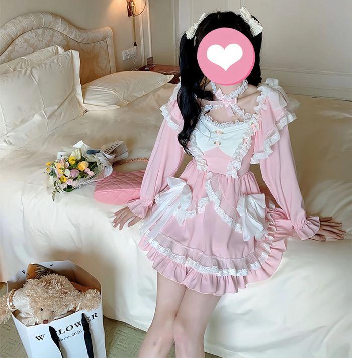 Robe Pink Princesse Barbie Lolita Cosplay Cute Kawaii - photo numéro 9