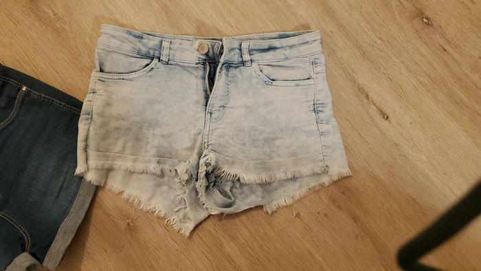 Lot de 2 shorts en jean Zara - photo numéro 3