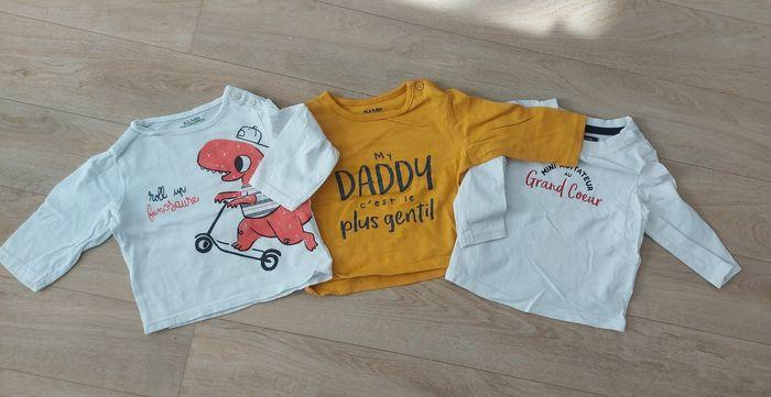 Lot de 3 tee shirts manches longues - photo numéro 1