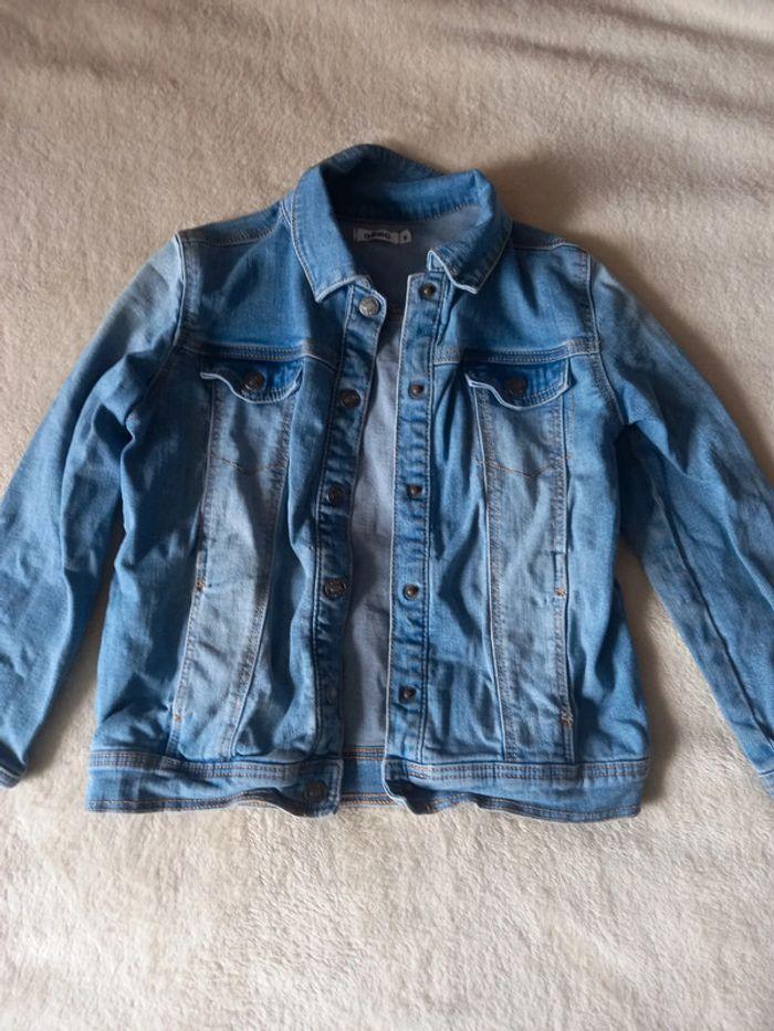 Veste en jean bleu gemo Taille 8 ans - photo numéro 1