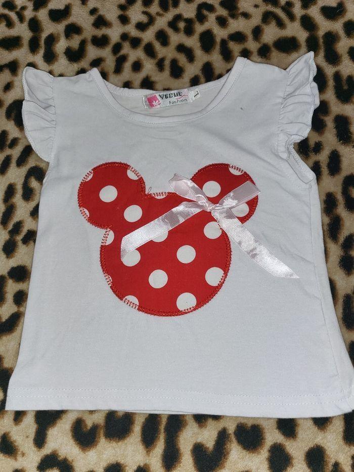 Tee shirt minnie