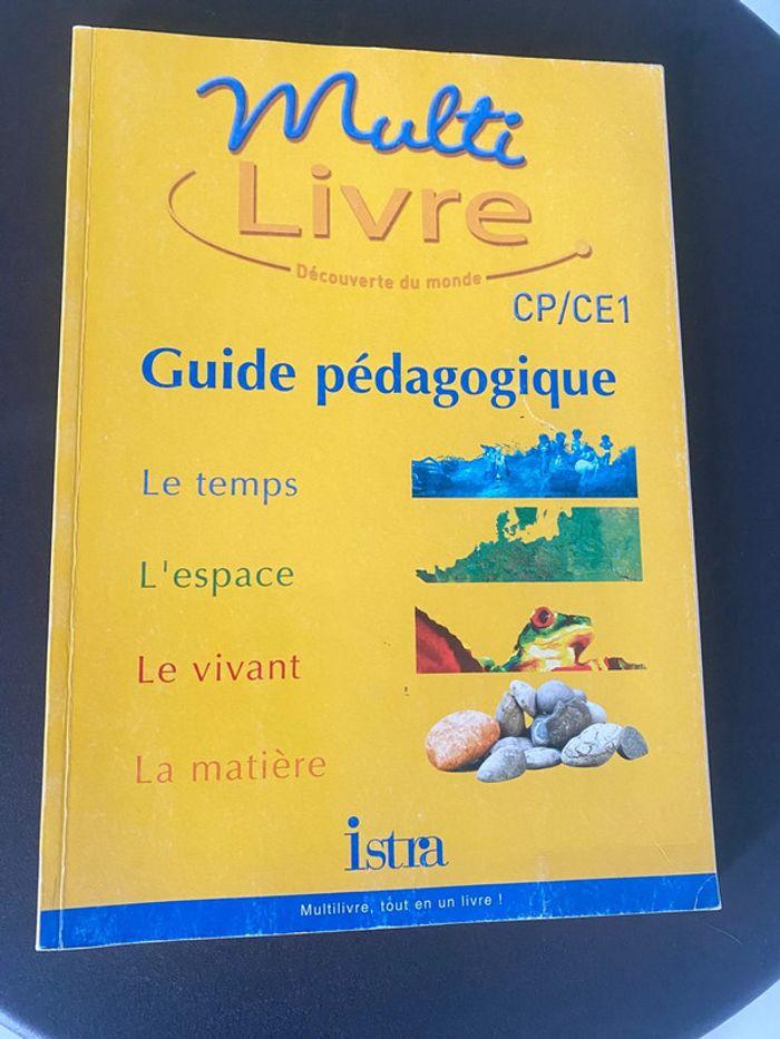 Multi livre découverte du monde CP CE1 - photo numéro 1