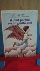 À chat perché sur un gratte-ciel, 1979, bibliothèque rose