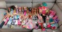 Gros lot de 26 poupées barbie Mattel Ken cuisine américaine 1984