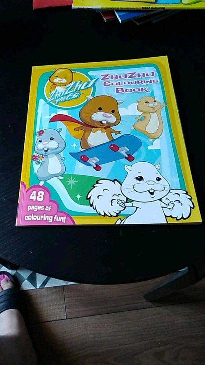 Cahier de coloriage Zhu zhu pets - photo numéro 1