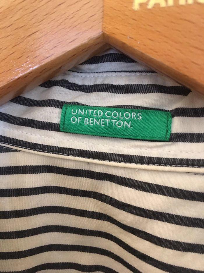 Chemise a rayures united color or benetton - photo numéro 2