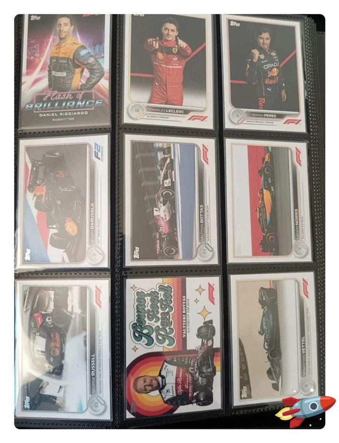 Lot 12 cartes Topps F1 2022 - photo numéro 1