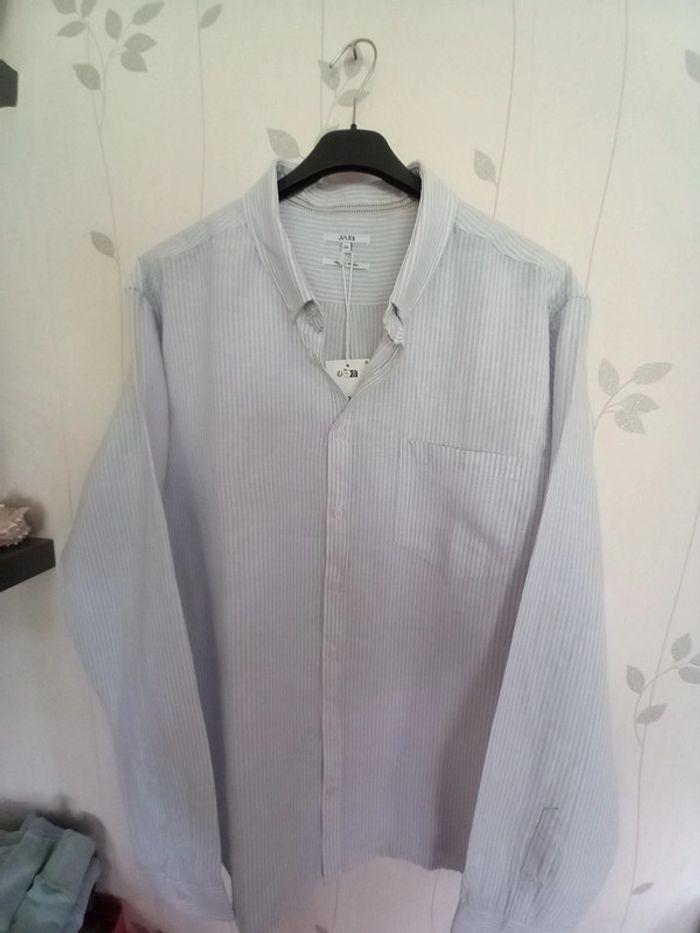 Chemise manches longues taille 2XL marque Jules - photo numéro 1