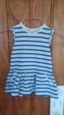 Robe petit bateau marinière